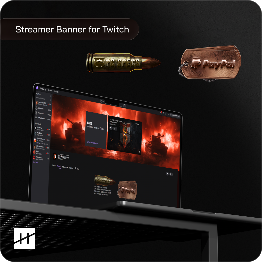Other projects - project "Streamer Gamer Youtuber" (4. image)